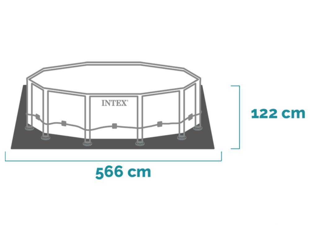 Intex Prisma Frame 26732NP – Ø549×122 cm – Piscina redonda - Imagen 3