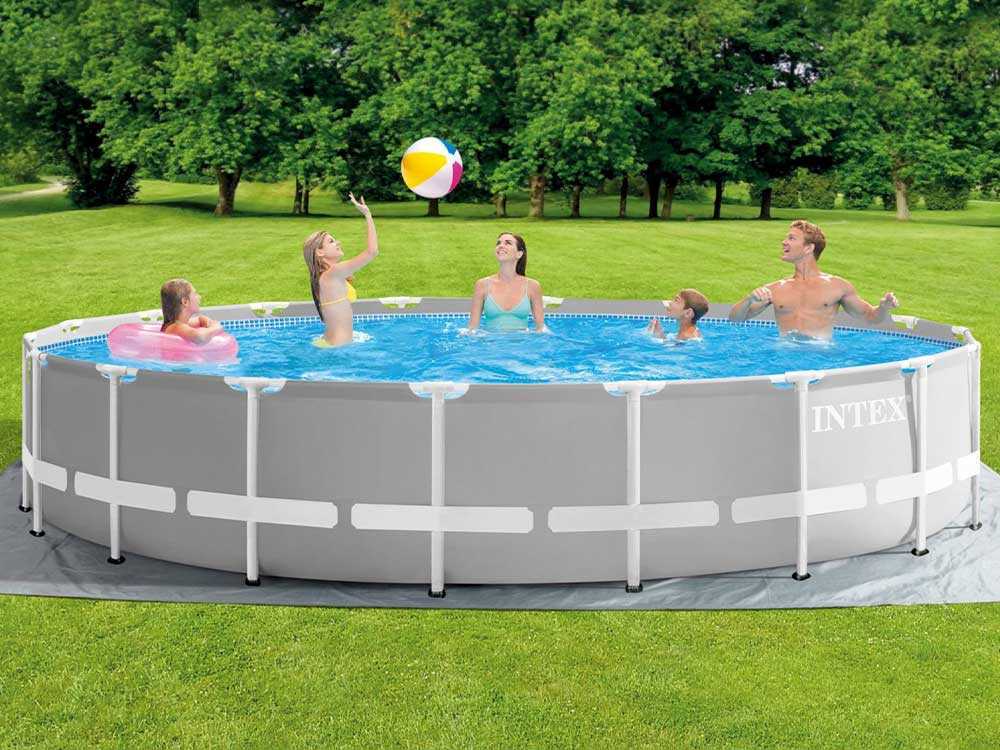 Intex Prisma Frame 26732NP – Ø549×122 cm – Piscina redonda - Imagen 5