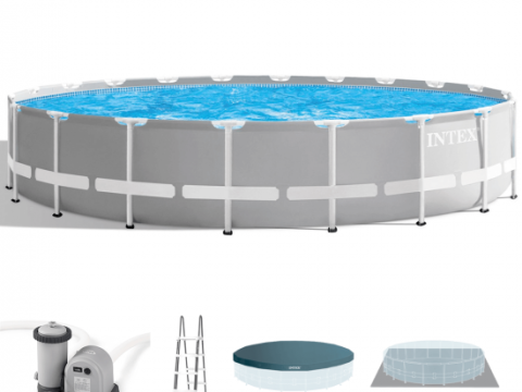 Intex Prisma Frame 26756NP – Ø610×132 cm – Piscina Redonda