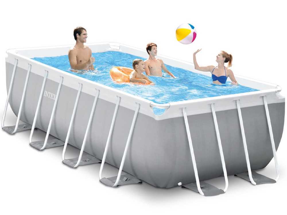 Intex Prisma Frame 26790NP – 400x200x122 cm – Piscina elevada + Depuradora y escalera - Imagen 5