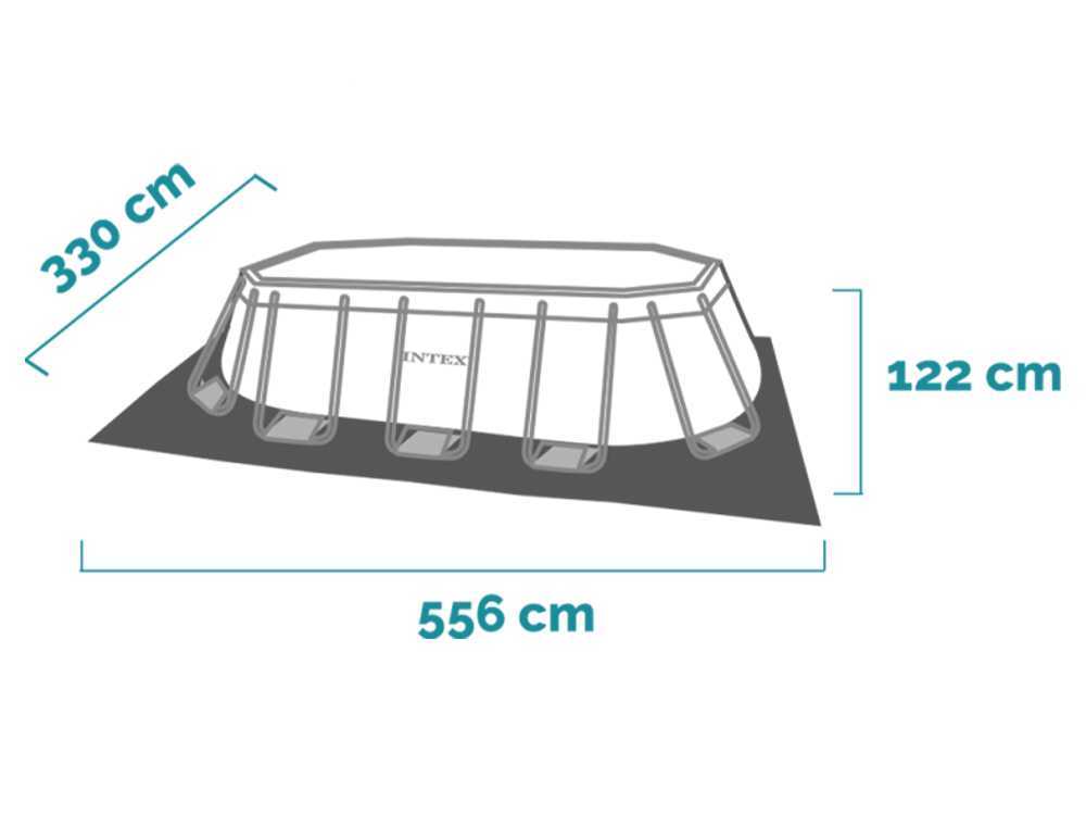 Intex Prisma Frame 26796NP – 503x274x122 cm – Piscina ovalada - Imagen 3
