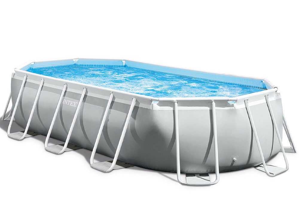 Intex Prisma Frame 26796NP – 503x274x122 cm – Piscina ovalada - Imagen 4