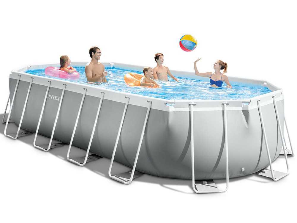 Intex Prisma Frame 26798NP – 610x305x122 cm – Piscina ovalada - Imagen 5