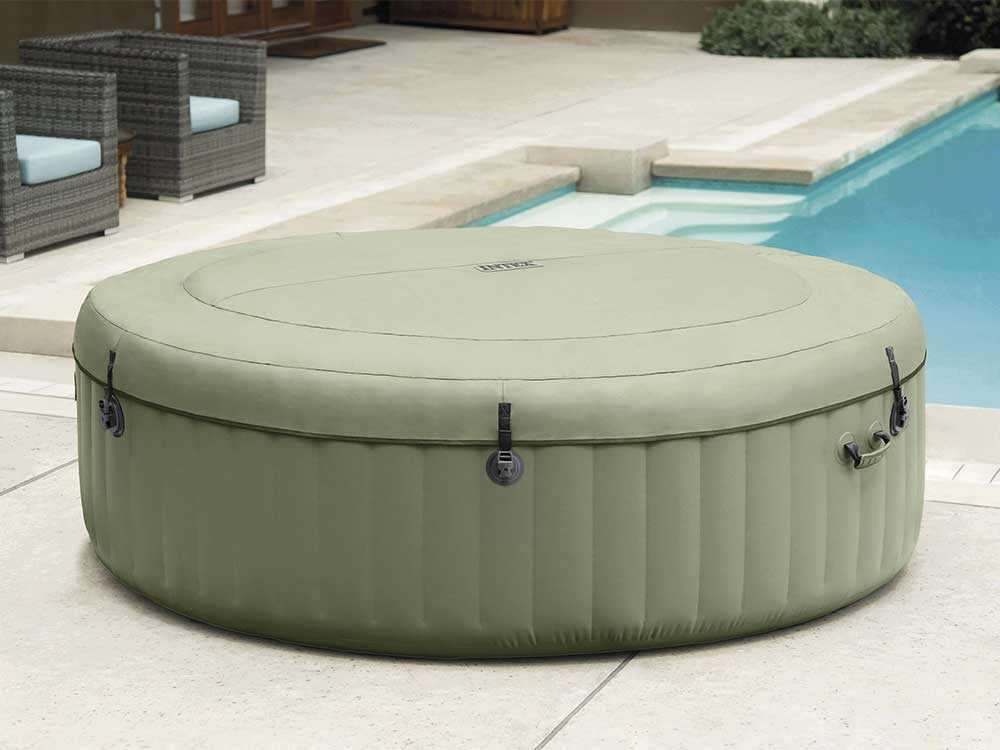 Intex redonda Bubble Massage 28412NP – Ø236×71 cm – Piscina de hidromasaje spa - Imagen 3