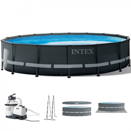 Intex Ultra XTR Frame 26326NP – Ø488×122 cm – Piscina Redonda