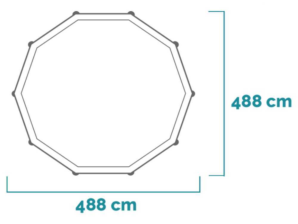 Intex Ultra XTR Frame 26326NP – Ø488×122 cm – Piscina Redonda - Imagen 2