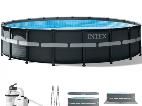 Intex Ultra XTR Frame 26330NP – Ø549×132 cm – Piscina redonda
