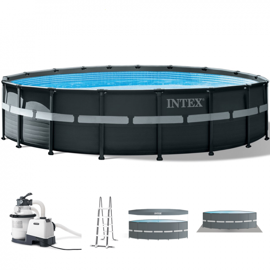 Intex Ultra XTR Frame 26330NP – Ø549×132 cm – Piscina redonda