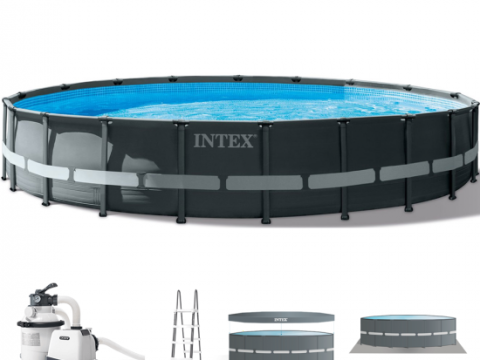 Intex Ultra XTR Frame 26334NP – Ø610×122 cm – Piscina redonda