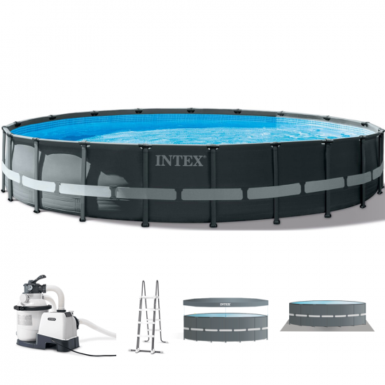 Intex Ultra XTR Frame 26334NP – Ø610×122 cm – Piscina redonda