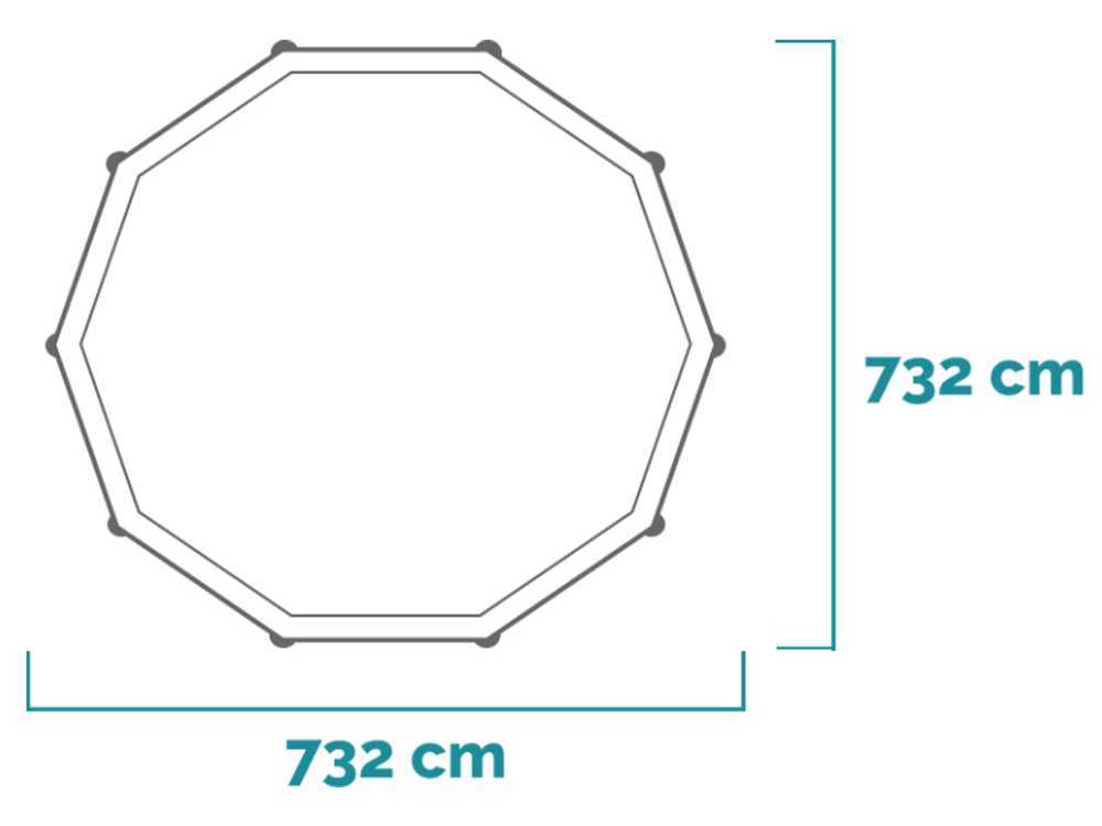 Intex Ultra XTR Frame 26340NP – Ø732×132 cm – Piscina redonda - Imagen 2