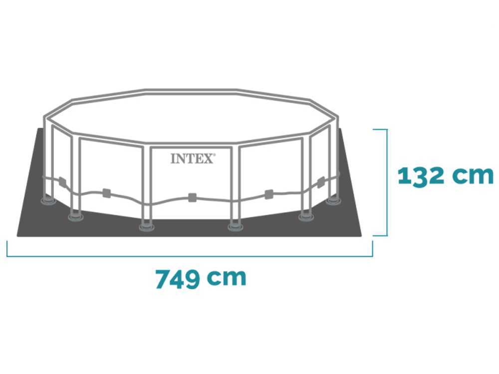 Intex Ultra XTR Frame 26340NP – Ø732×132 cm – Piscina redonda - Imagen 3