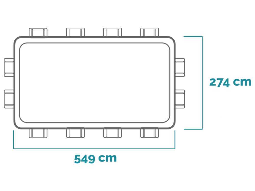 Intex Ultra XTR Frame 26356NP – 549x274x132 cm – Piscina elevada - Imagen 2