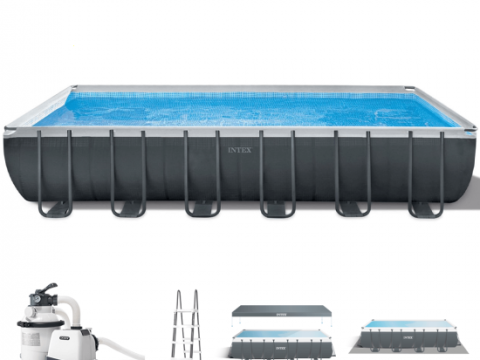 Intex Ultra XTR Frame 26364NP – 732x366x132 cm – Piscina elevada
