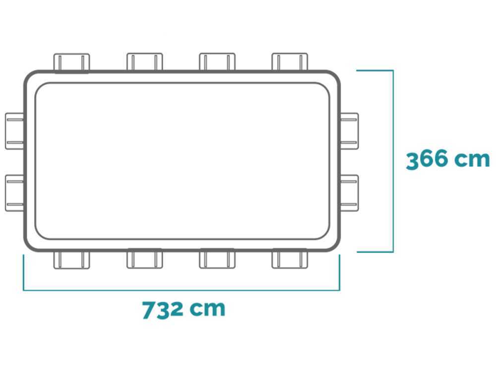 Intex Ultra XTR Frame 26364NP – 732x366x132 cm – Piscina elevada - Imagen 2