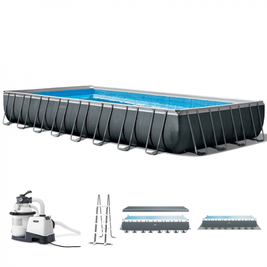 Intex Ultra XTR Frame 26374NP – 975x488x132 cm – Piscina elevada