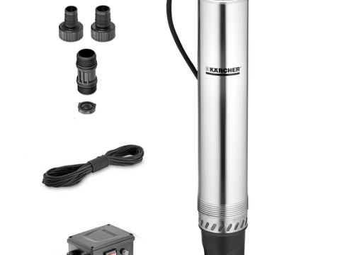 Karcher BP 4 Deep Well – Bomba sumergible de presión – 700 W – Aguas limpias