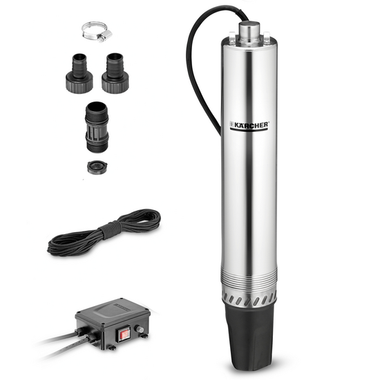 Karcher BP 4 Deep Well – Bomba sumergible de presión – 700 W – Aguas limpias
