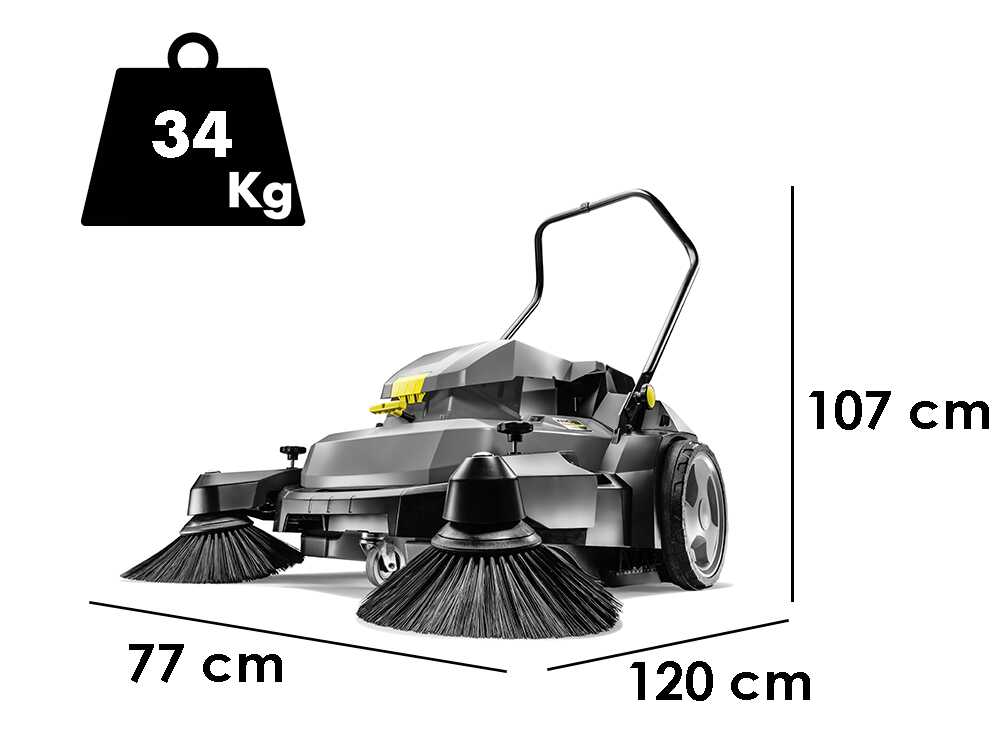 Karcher KM 70/30 C Bp 2SB – Barredora a batería con recogedor – SIN BATERÍA NI CARGADOR - Imagen 3