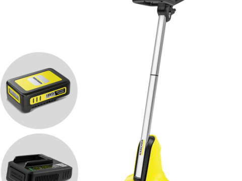 Karcher PCL 3-18 – Limpiador de suelos a batería – 18 V – 2,5 Ah