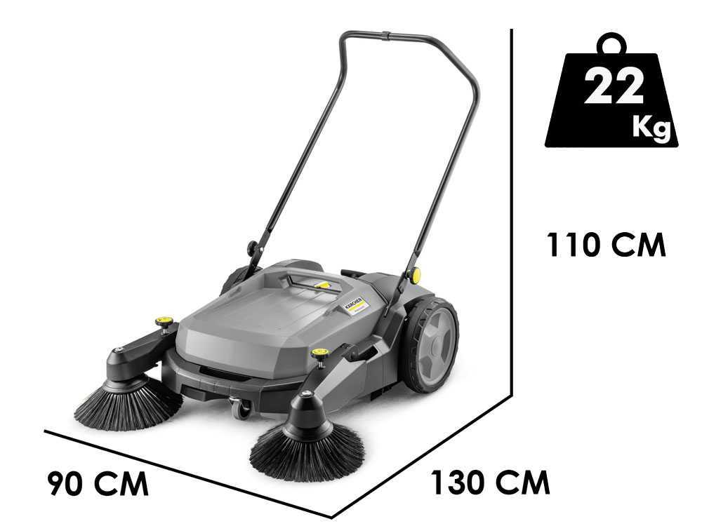 Karcher Pro KM 70/20 C 2SB – Barredora manual de empuje – con recogedor - Imagen 2