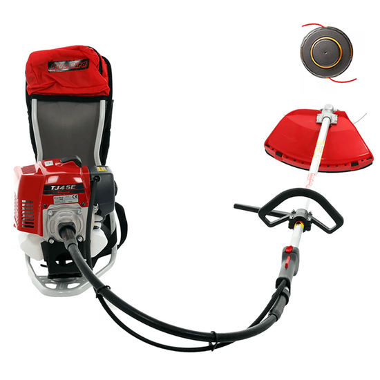 Kawasaki TJ 45 E ZP – Desbrozadora de mochila profesional – Eje Blue Bird