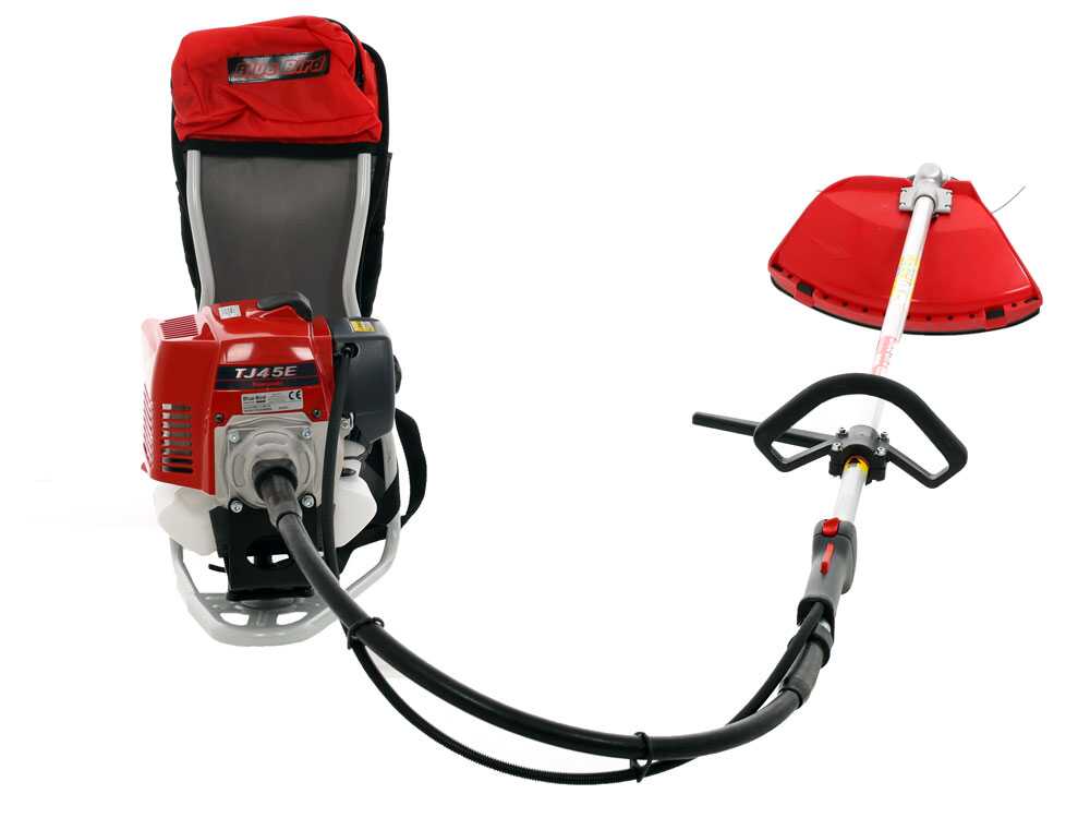 Kawasaki TJ 45 E ZP – Desbrozadora de mochila profesional – Eje Blue Bird - Imagen 4