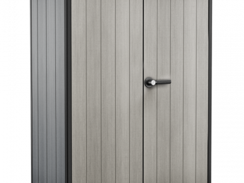 Keter High Store – Armario para herramientas de jardín – 140x73x170 cm