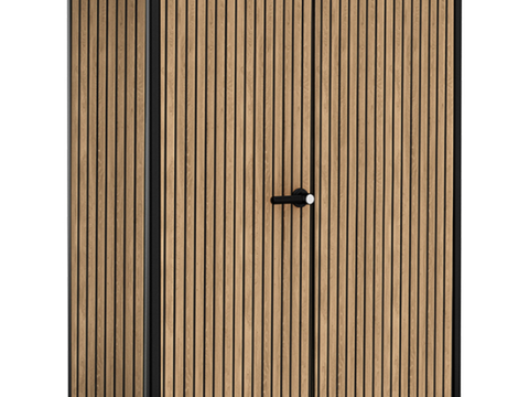 Keter Signature Venetian – Armario para herramientas de jardín – 140 x 73 x 170 cm