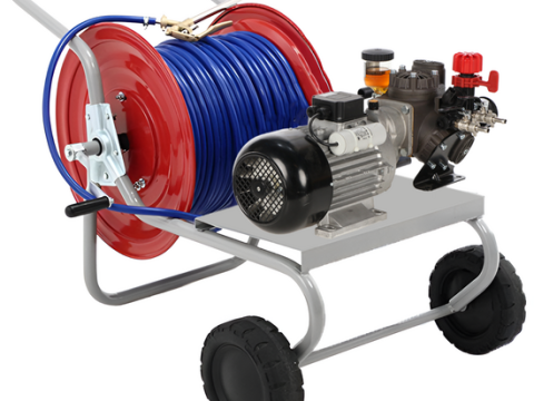 Kit motobomba de pulverización eléctrica sobre carro – Annovi reverberi AR 303 EM