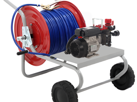 Kit motobomba eléctrica de pulverización con carro – Annovi Reverberi AR 252 EM