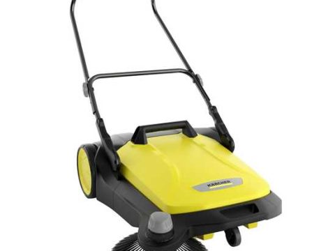 Kärcher S 6 – Barredora manual con recogedor – regulador de altura – compartimento de recogida 38 Lt