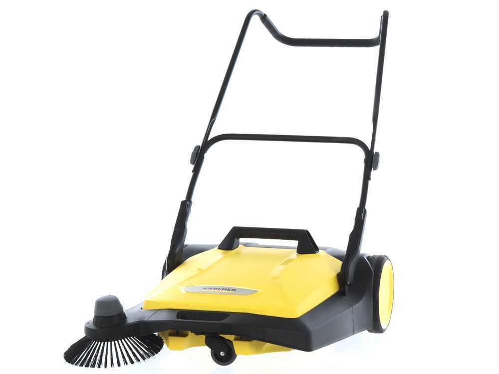 Kärcher S 6 – Barredora manual con recogedor – regulador de altura – compartimento de recogida 38 Lt - Imagen 3