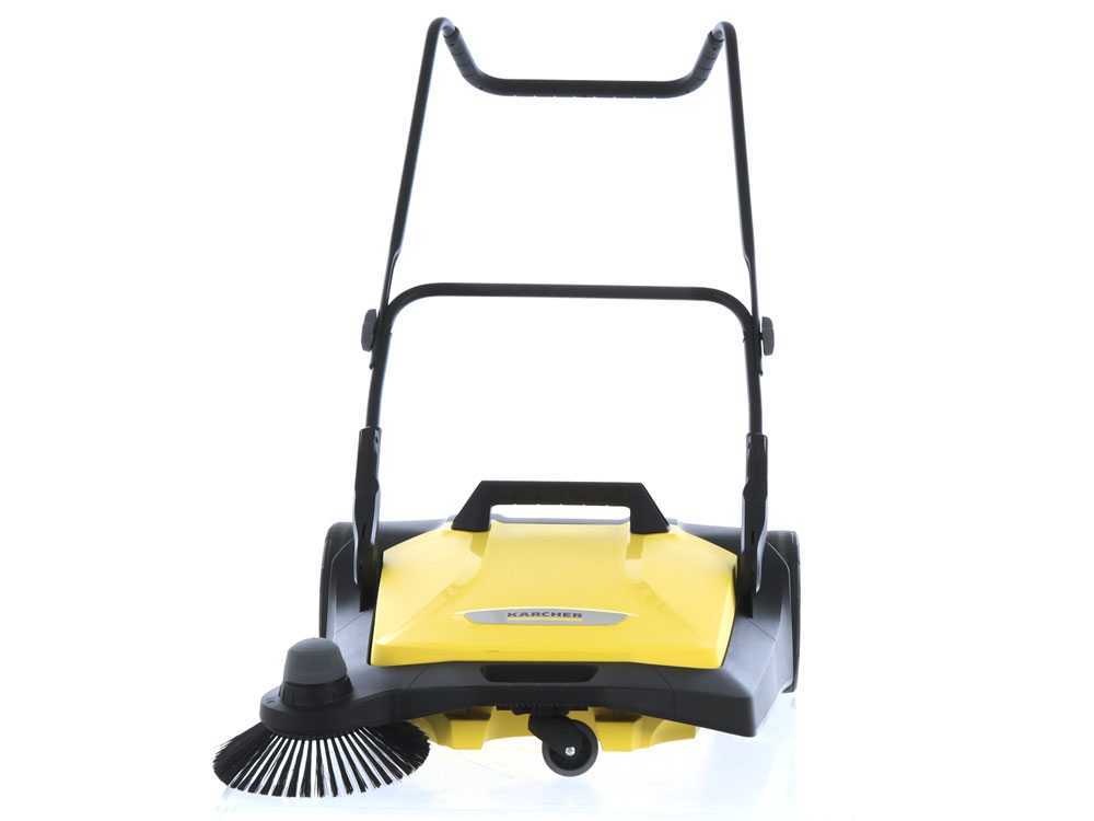 Kärcher S 6 – Barredora manual con recogedor – regulador de altura – compartimento de recogida 38 Lt - Imagen 4