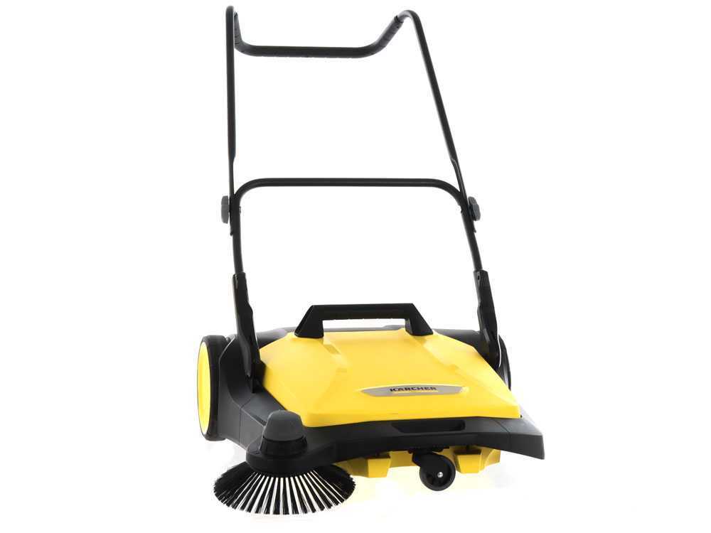 Kärcher S 6 – Barredora manual con recogedor – regulador de altura – compartimento de recogida 38 Lt - Imagen 5