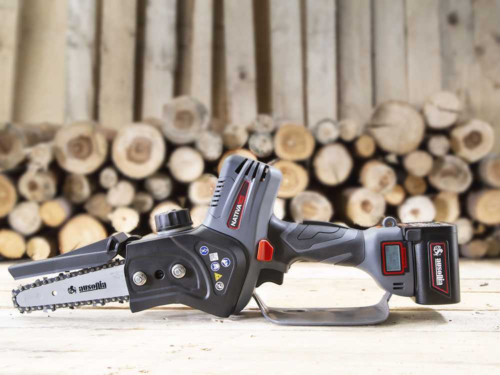 Podadora manual eléctrica a batería Ausonia Nativa Saw – 3 Baterías de 24V 2.5Ah – Capacidad de corte 100mm - Imagen 5