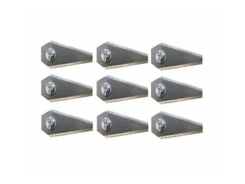 Cuchillas X9 compatibles para robot cortacésped