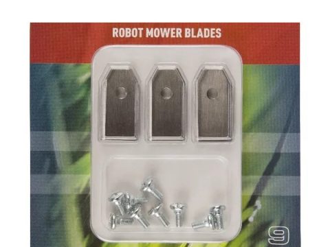 Cuchillas X9 compatibles para robot cortacésped HUSQVARNA GARDENA