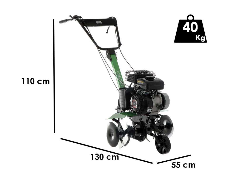Lampacrescia MGM DL301 – Motoazada de gasolina 2,5 CV – Motor Loncin - Imagen 2