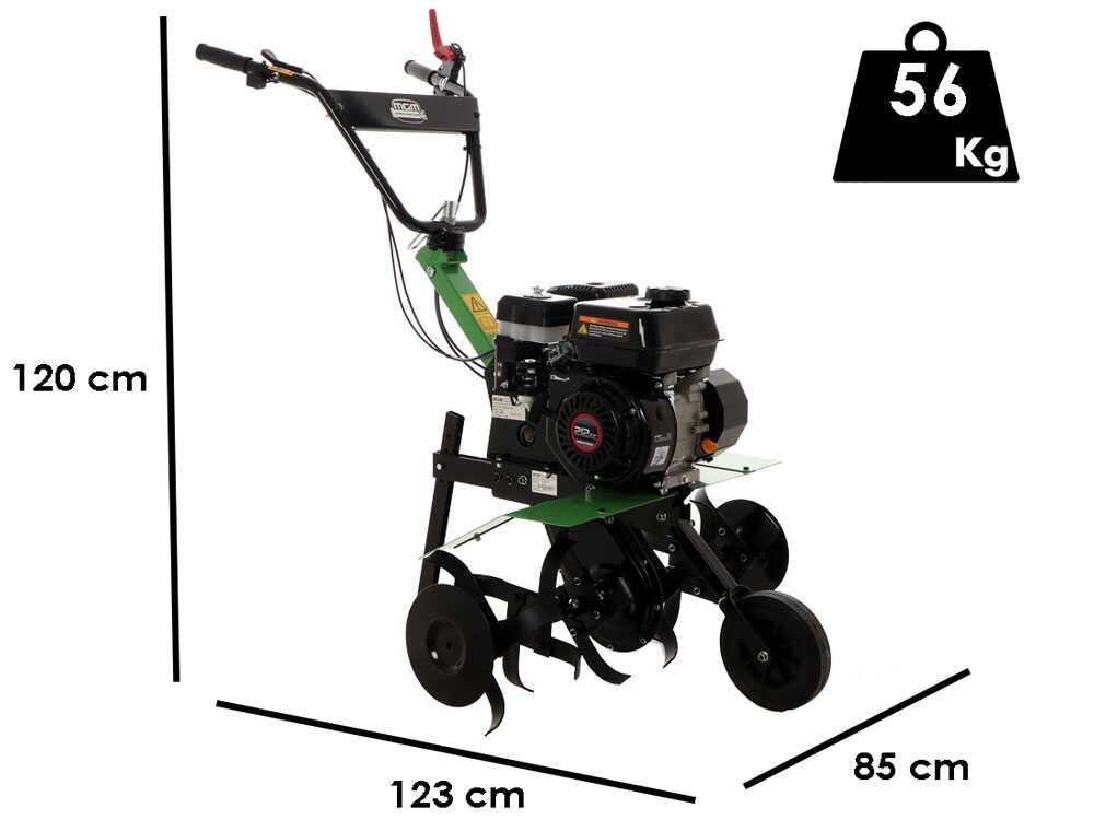 Lampacrescia MGM DL525 – Motoazada de gasolina 7 CV – Motor Loncin - Imagen 2