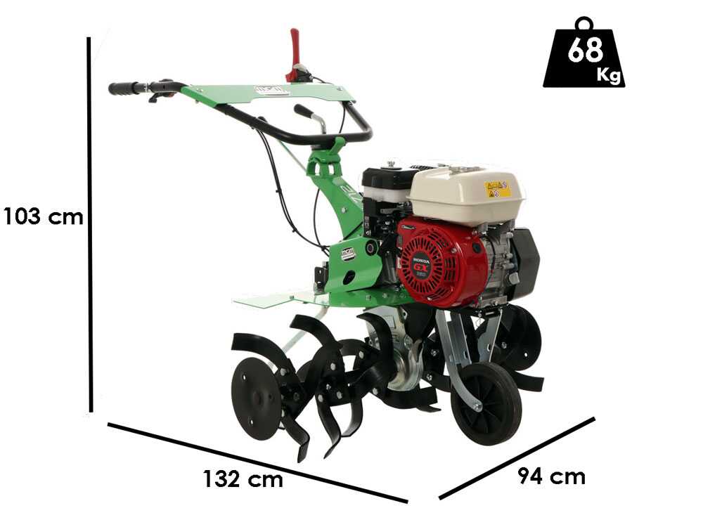 Lampacrescia MGM DL712 – Motoazada de gasolina 5,5 CV – Honda GX160 - Imagen 2