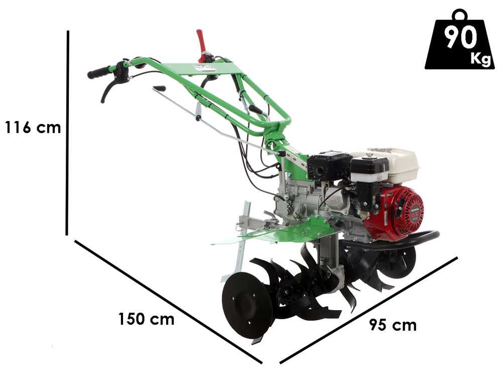 Lampacrescia MGM DL914 – Motoazada de gasolina 7 CV – Honda GX200 - Imagen 2
