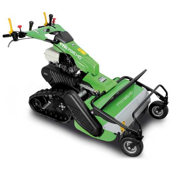 Lampacrescia MGM TTR786HD – Desbrozadora de cuchillas – Sobre orugas – Honda GX270