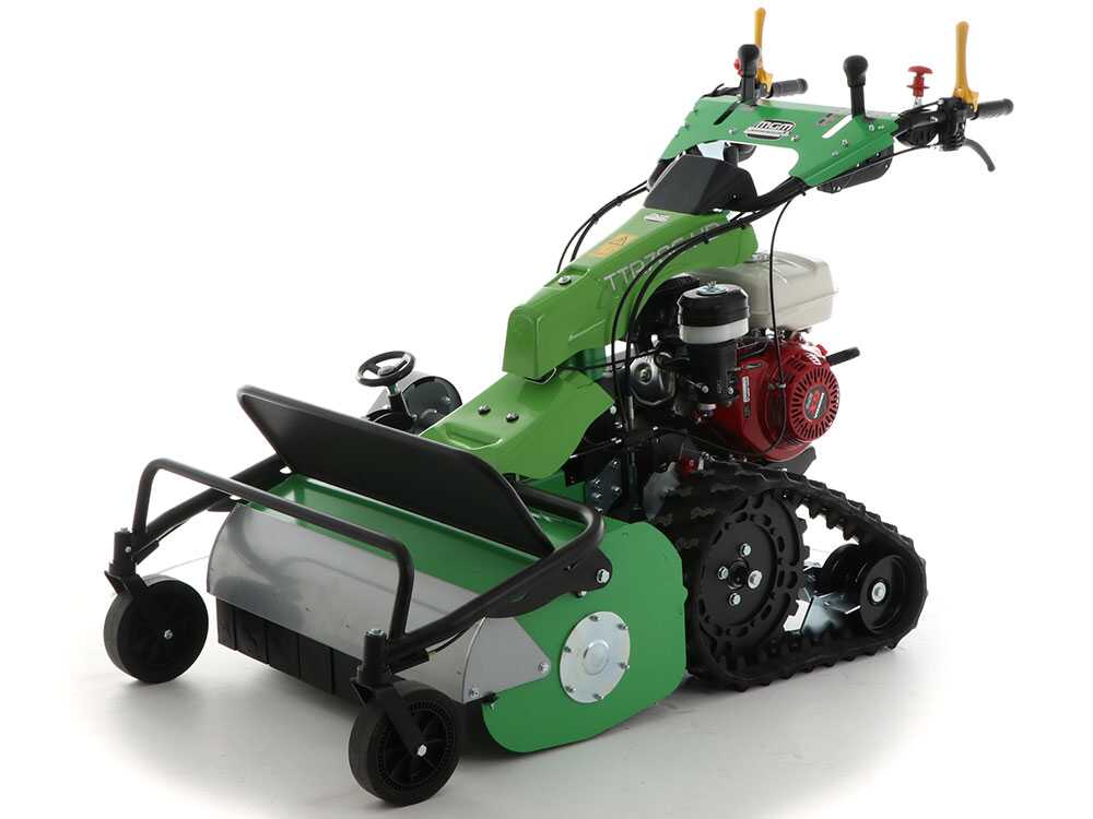 Lampacrescia MGM TTR786HD – Desbrozadora de cuchillas – Sobre orugas – Honda GX270 - Imagen 3