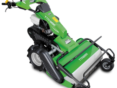 Lampacrescia MGM TTR886 – Desbrozadora de ruedas de cuchillas – Honda GX390 Pendientes pronunciadas