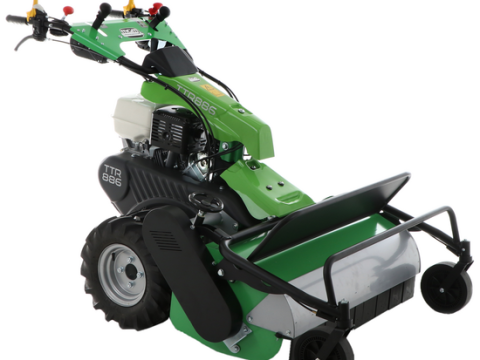 Lampacrescia MGM TTR886 – Desbrozadora de ruedas de cuchillas – Ruedas gemelas – Honda GX390 Pendientes pronunciadas