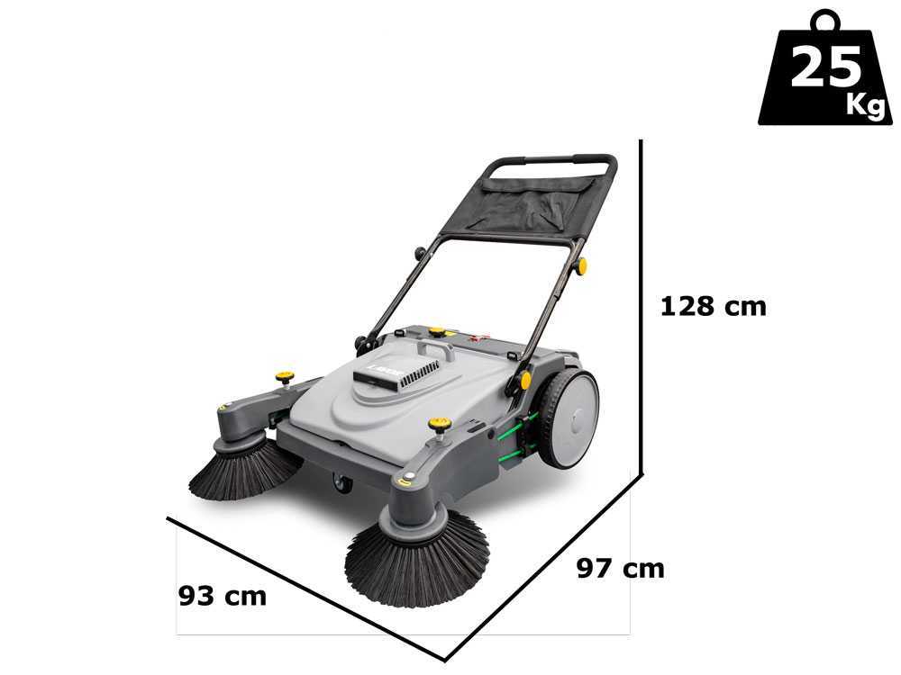 Lavor BSW 950 MF – Barredora de empuje manual – con recogedor - Imagen 2
