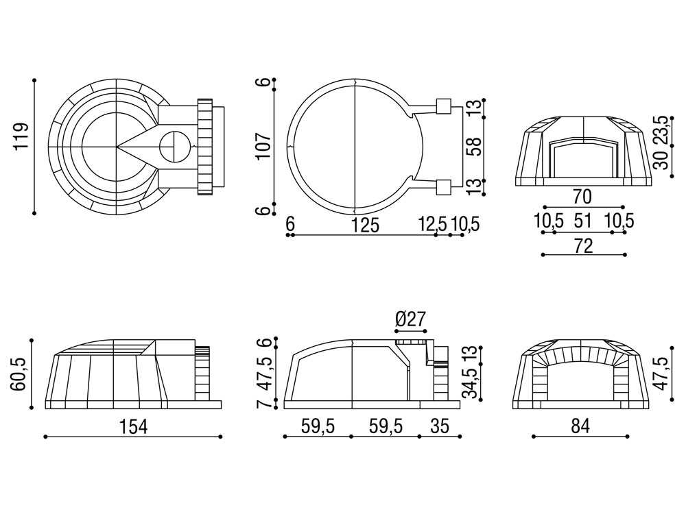 Linea VZ Amalfi – Horno de leña empotrable con cámara de 107 cm – Capacidad de cocción 5 pizzas - Imagen 4