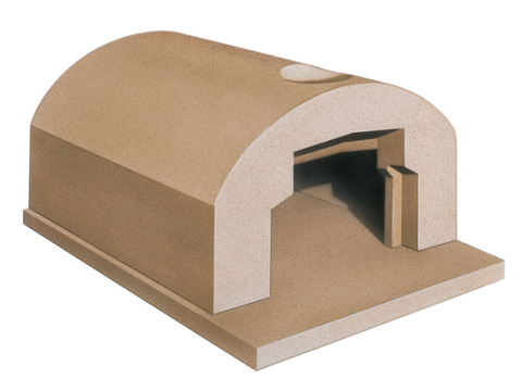 Linea VZ F4 – Horno de leña con superficie de cocción de 56×61 cm – Capacidad de cocción 2 pizzas