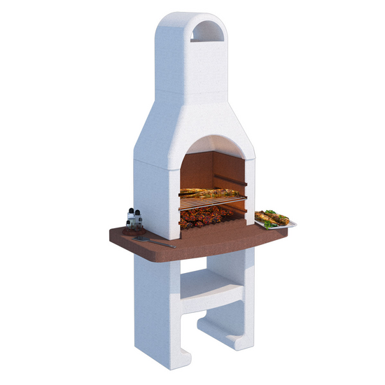 Linea VZ Grado – Barbacoa de obra de carbón